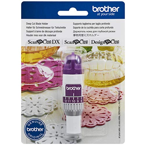 Brother Scanncut Cahlf1 - Supporto Per Lame Profonde Per Macchine Da Taglio, Include Schiuma E Legno Di Balsa, Use With Thicker Materials