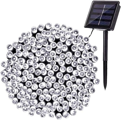 Luci Stringa Solari, Brizlabs 22M 200 Led Luci Natale Esterno Solare Impermeabile 8 Modalità Luci Natalizie Da Esterni Decorativa Per Albero Di Natale
