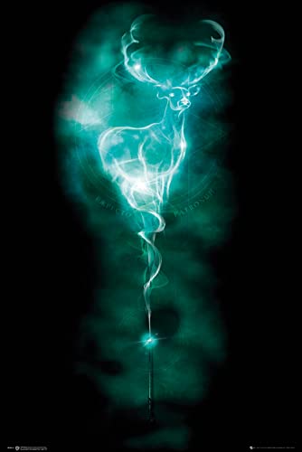 Gb Eye Ltd, Harry Potter, Patronus Stag, Maxi Poster 61 X 91,5 Cm