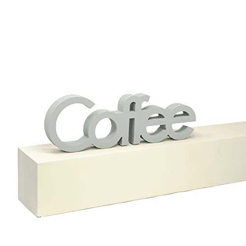 Decorazione In Legno Coffee Arredo Cucina Bakery - Scritta Da Cucina, Complemento Di Arredo, Decorazione D'Appoggio Per Cucina Locali E Bar