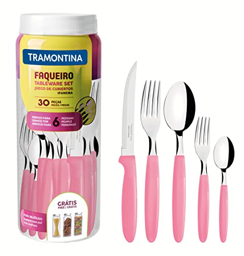 Tramontina Ipanema Set Di Posate, Acciaio Inox