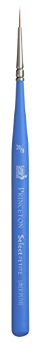Princeton Art & Brush Pennelli Misti Select Artiste Per Olio, Acrilico, Acquerello Serie 3750, Brown, Liner Petite 20/0