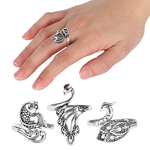 3 Pezzi Crochet-Hooks Ring Regolabile Per Maglieria Ring Per Uncinetto Anelli Per Filo Guida Per Filati Strumenti Per Cucire