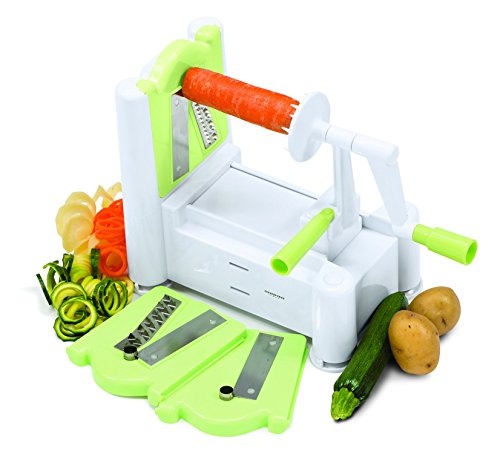 Ghidini Cipriano 2574 Affetta Verdure Girevole, 3 In 1