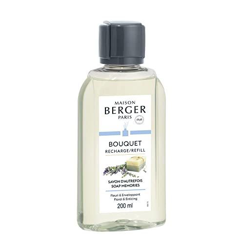 Parfum Berger - Recharge 200 Ml Bouquet Parfumé - Savon D'Autrefois