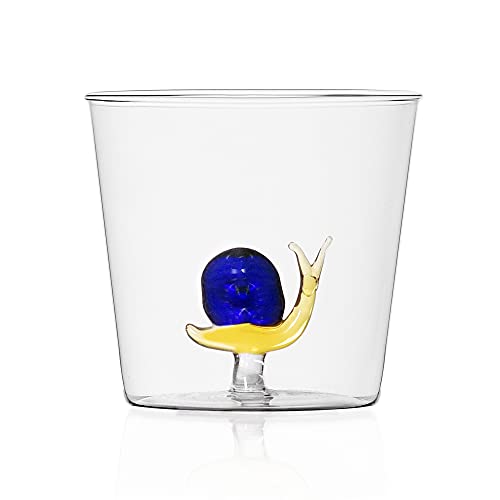 Ichendorf Milano 0.09352376 Tumbler Chiocciola Collezione Animal Farm, 1 Unità (Confezione Da 1)