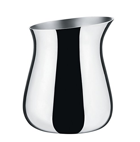 Alessi Nf02 Cha, Cremiera In Acciaio Inossidabile 18/10, Colore: Argento, Finitura Lucida