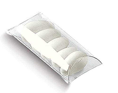 Scotton 50 Pz Tubo Trasparente Pvc Portaconfetti 10X4.8 Cm Bomboniera