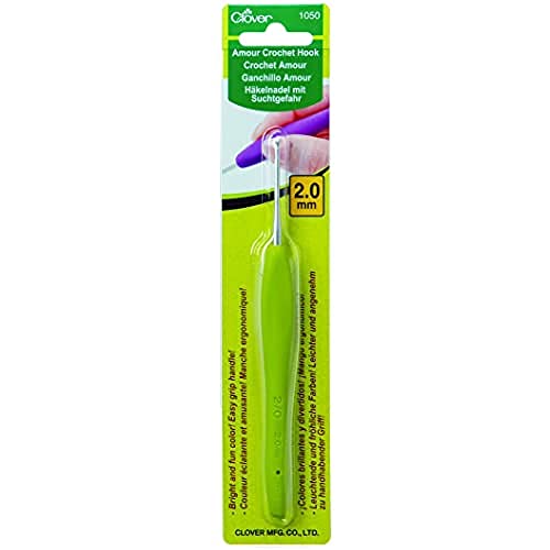 Clover Uncinetto, Plastic, Verde, 2.0