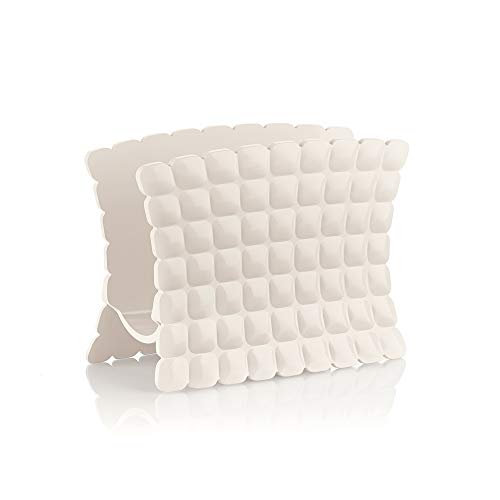 Guzzini - Tiffany, Portatovaglioli Verticale - Bianco Latte, 15,2 X 7,6 X H11 Cm - 199800156