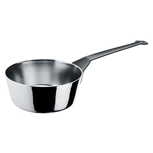 Alessi 90107/20 T La Cintura Di Orione Casseruola Conica O Sauteuse, In Trilamina/Aisi 430, Alluminio, Acciaio Inossidabile 18/10