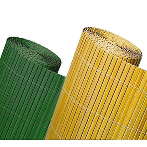 Arelle In Pvc Per Giardino Colore Verde 150X300 Tipo Bamboo Protegge La Tua Privacy