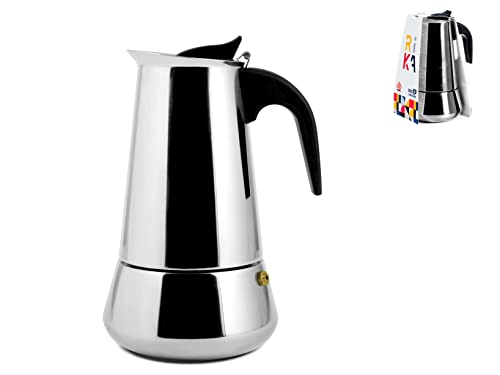 Home Caffettiera Rika Acciaio Inox 6 Tazze