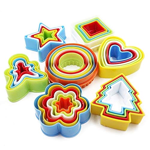 Set Di Formine Per Biscotti, Stampi Per Tagliare Verdure, Per Bambini E Adulti (35 Set/7 Forme)