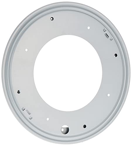 Shepherd Hardware, Piattaforma Girevole Quadrata 9546 Lazy Susan, 7,6 Cm, Metallo, White, 30,5 (12")