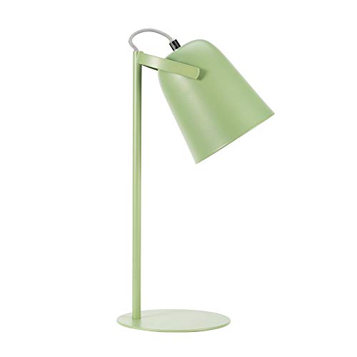 Pauleen 48096 True Pistachio Max. 20W E14 Lampada Da Scrivania Luce Da Tavolo 230V Metallo, Verde Tenue