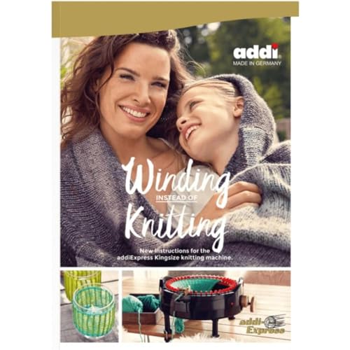 Addi Express Kingsize Machine Knitting Mill Book, One Size Fits All, Taglia Unica