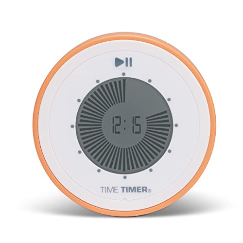 Time Timer Twist Conto Alla Rovescia Timer 90 Minuti — Per L'Apprendimento In Aula Dei Bambini, Strumento Di Studio A Casa, Orologio Da Scrivania, Tim