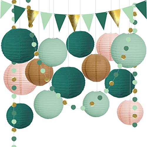 Ybwanl Lanterne Di Carta Lanterne Cinesiset Tema Decorativo Elfo Applica:Battesimo Addobbi Compleanno Bentornato Decorazioni Giardino Da Appendere 16