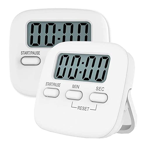 Niaguoji Timer Da Cucina Digitale Timer Timer Da Cucina Magnetico Conto Alla Rovescia Timer Timer Cronometro Con Allarme Forte Grande Cifre Supporto P