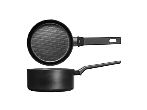 H&H Casseruola 1 Manico All Blacks Cm 20
