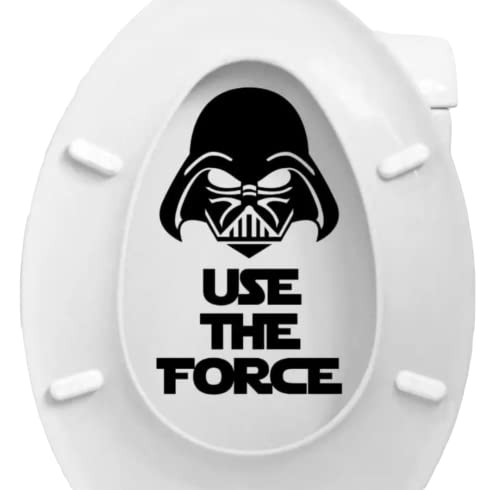 Woo Lando - Adesivo Per Coperchio Interno Del Carico, Motivo "Use The Force - Darth Vader", In Vinile Impermeabile, Decorazione E Regalo Divertente, 1