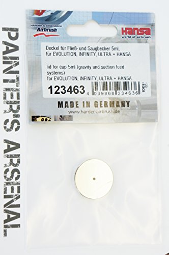 Harder & Steenbeck Accessori Per Aerografo, Argento Nichelato, Piccolo (123463)