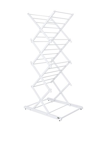 Foppapedretti Stendipiu' Stendino Pieghevole, Legno Bianco