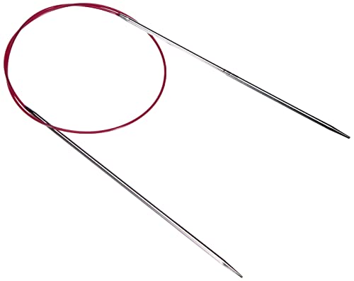 Knitpro - Nova (60 Cm X 2,50 Mm) Nego Circolare Fisso - 1 Unità