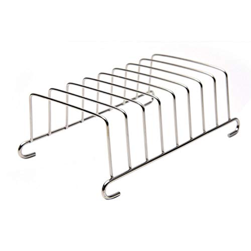 1 Porta Pane Tostato, 2 Pezzi, In Acciaio Inox, Per Friggitrice Ad Aria (Dimensioni: 2 Pezzi)
