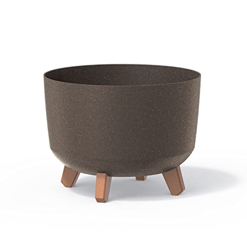 Vaso Da Fiori 9,8L Gracia 28,5X28,5X22 Cm, Caffè