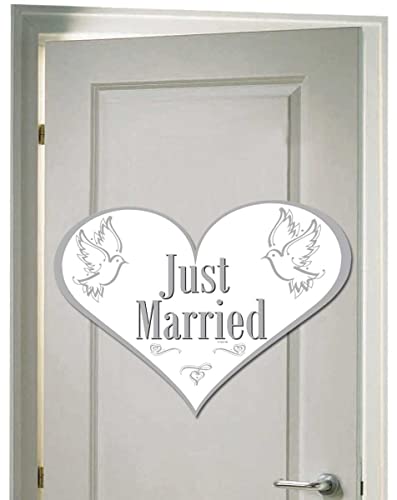 Cartello Da Parete Just Married