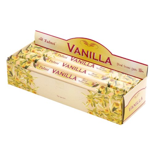 Salco – Set Di 6 Confezioni Da 20 Bastoncini Di Incenso Profumo Di Vaniglia