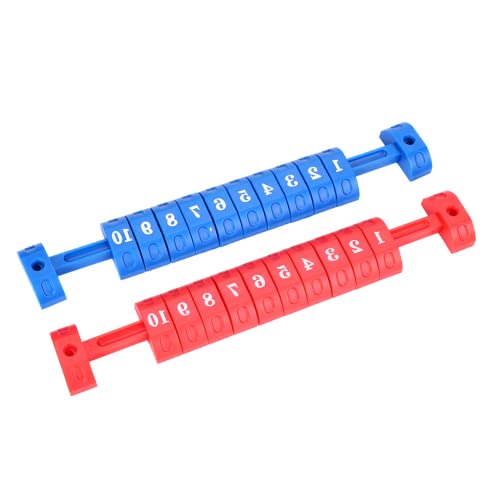 Jadpes Contatore Calcio Balilla, 10 Numeri Di Calcio Da Tavolo Punteggio Punteggio Indicatore Contatore Calcio Biliardino Gioco Biliardo Tabellone Per