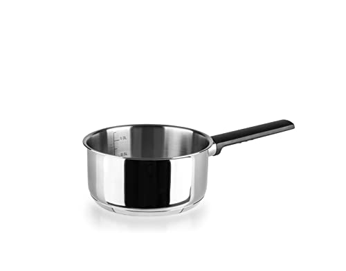 Ibili, Pentolino Svea, 12 Cm, Acciaio Inox 18/10, Adatto Per Piani Cottura A Induzione.