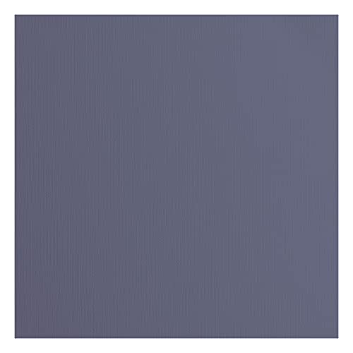 Florence Cardstock, Grigia, 216 Grammi/M², Quadrata, 30,5 X 30,5 Cm, 20 Pezzi, Trama Per Scrapbooking, Creazione Di Biglietti, Fustellatura E Altri La