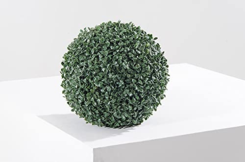 Verdelook Sempreverde® Greenball Deauville 38X38 Cm, Foglia Bosso, Decorazioni Giardino