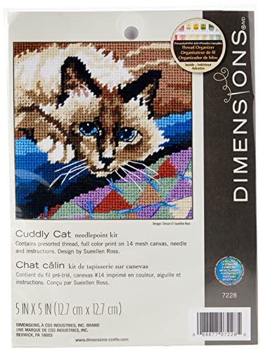 Dimensions Needlecrafts Punto Croce, 12,7 X 12,7 Cm Multi-Colour