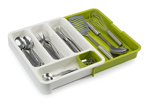 Joseph Joseph Drawer Store Organizer Portaposate, Plastica, Bianco