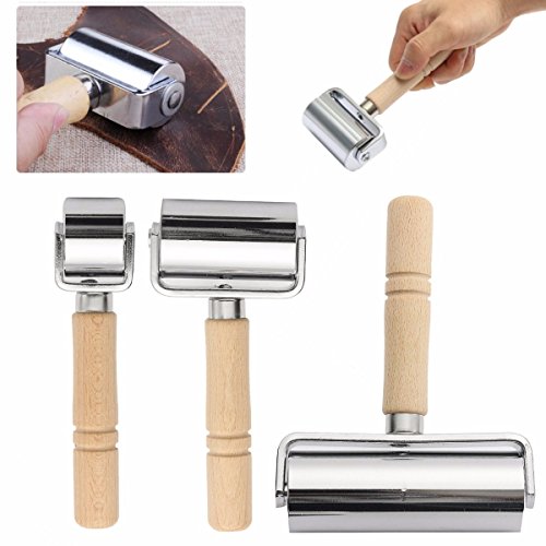 Masunn 26/60/100Mm Pelle Bordi Colla Laminazione Rullo Artigianale Fai Da Te Attrezzo A Mano Piega-B(60 Mm)
