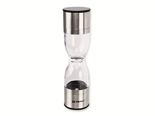 Alpina Macinasale E Pepe 22,4 Cm, Argento