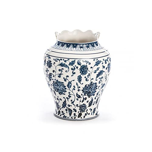 Seletti Vaso In Porcellana Ø Cm.23 H.26 Hybrid-Melania
