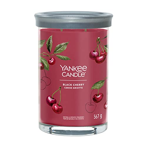 Yankee Candle Signature Candela Profumata | Amarena In Tumbler Grande | Candele Di Miscela Di Cera Di Soia Lunga Durata | Regalo Perfetto Per Le Donne