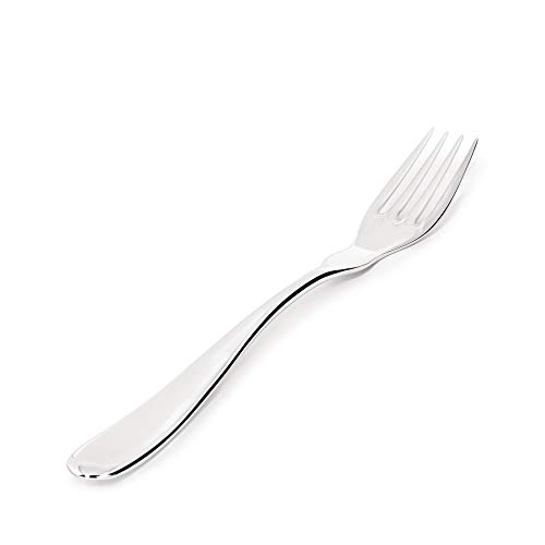 Alessi - 5180/19 - Nuovo Milano Forchetta Da Servizio Per Pesce In Acciaio Lucido.