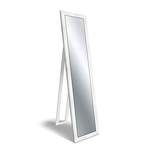 Specchio Da Terra Floor Mirror 40X160 Cm Boston Shabby White