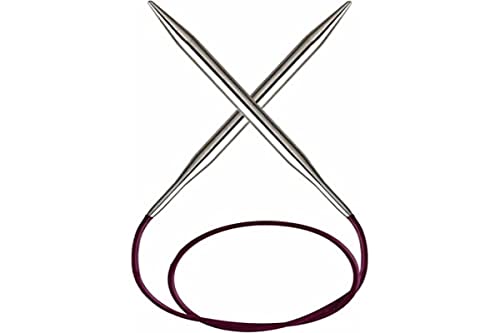 Knitpro - Nova Fixed (120 Cm X 10,00 Mm) Nego Circolare - 1 Unità