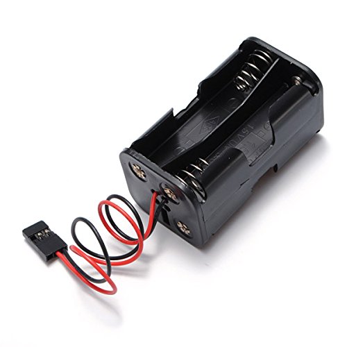 Bluelover Battery Box Of Receiver Case Holder 4 Aa Rc Modèle 6V Servo Plug