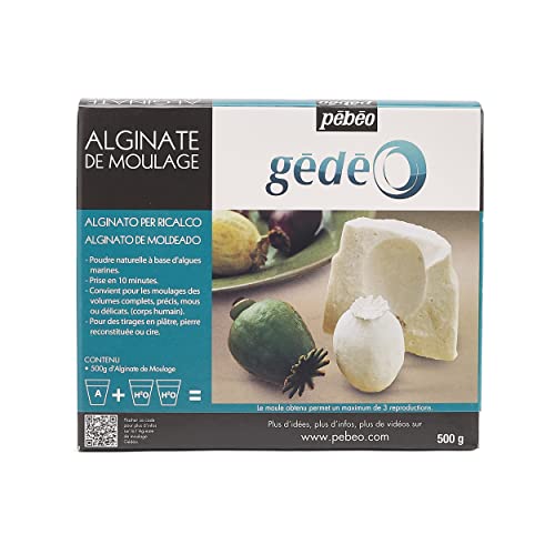 Pebeo - Alginato Per Ricalco Gedeo, Confezione Da 500 G