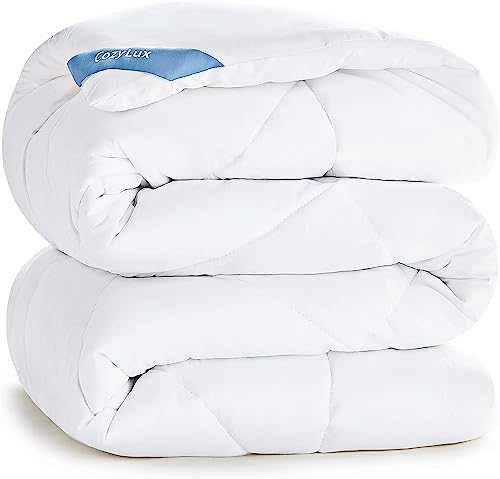 Cozylux Piumino Letto Matrimoniale 240X260 Cm Per 4 Stagioni, Piumino In Fibra 300 G/M² Autunnale Invernale, Trapunta In Microfibra Morbida E Traspira