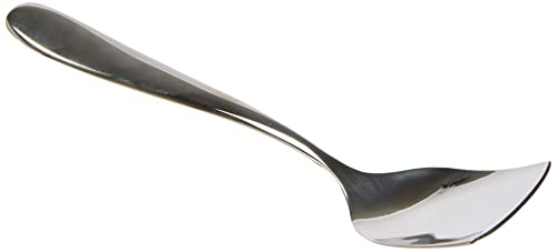 Alessi 5180/22 Nuovo Milano Cucchiaino Da Gelato In Acciaio Lucido, Set Da 6